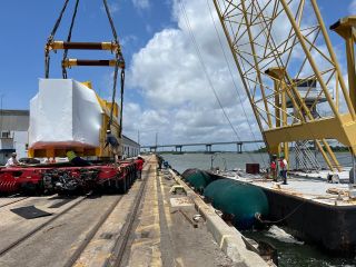 Stevens Towing Delivers Air Force One Replica to Washington, DC - Stevens  Towing, Tugs, Marine Towing, Transportation, Salvage